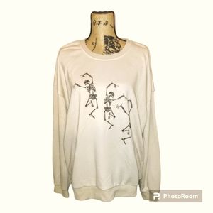 Dancing skeleton sweatshirt